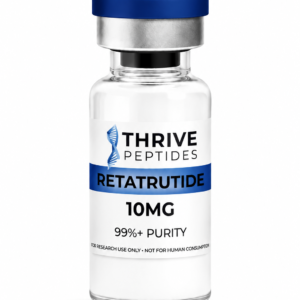 Retatrutide 10mg research peptide vial