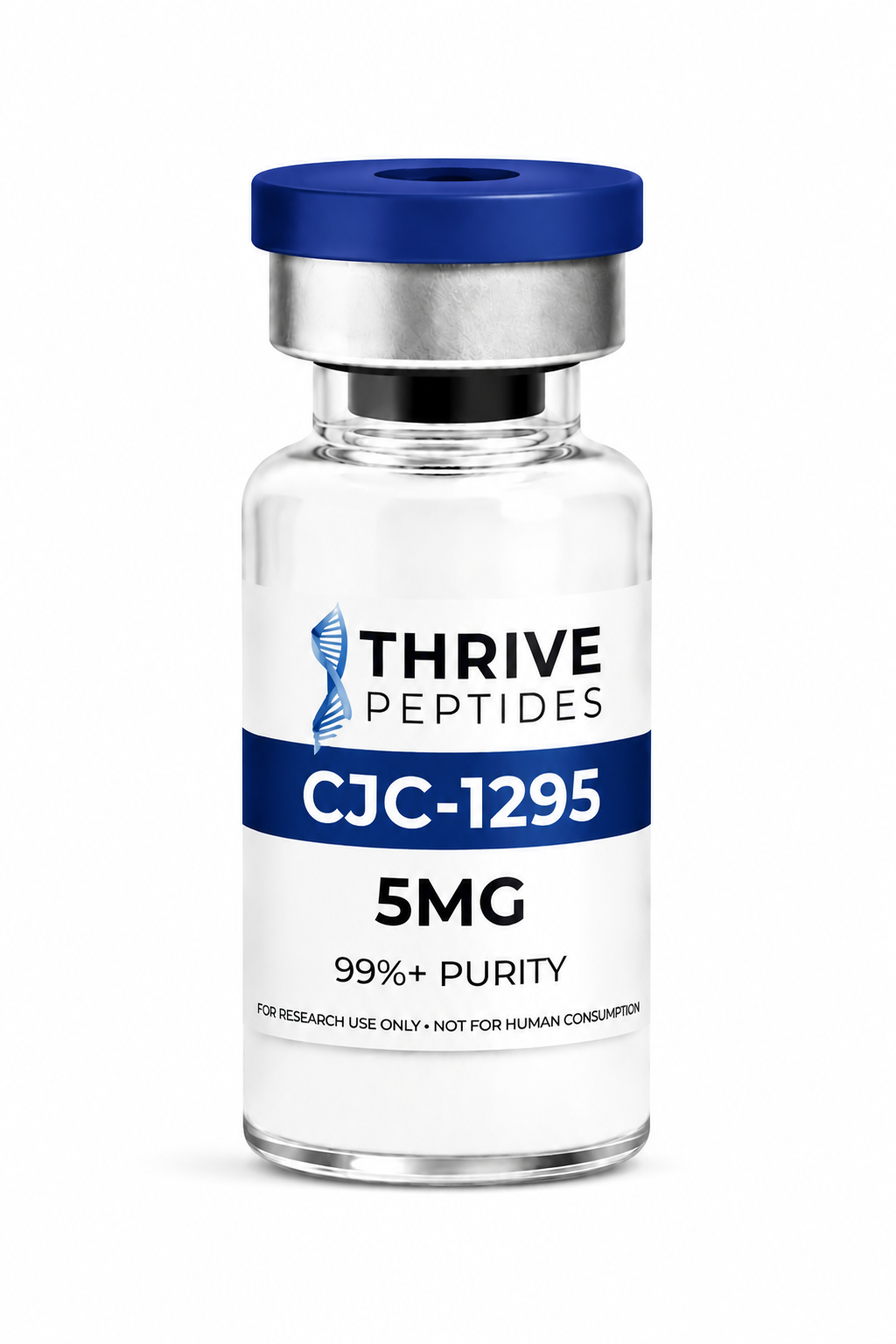 CJC-1295 5mg research peptide vial CJC-1295 5mg research peptide vial