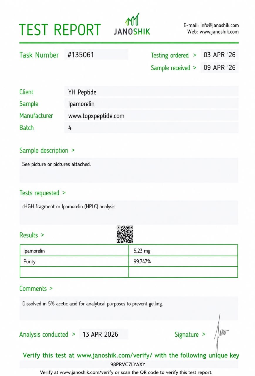 Ipamorelin Research Peptide Ipamorelin Research Peptide